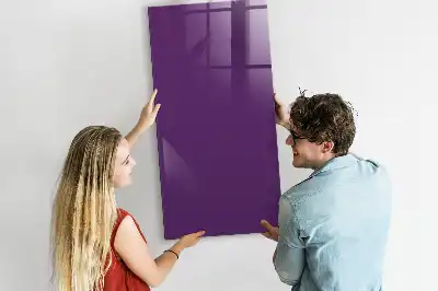 Magnettafel zum Schreiben in Violett