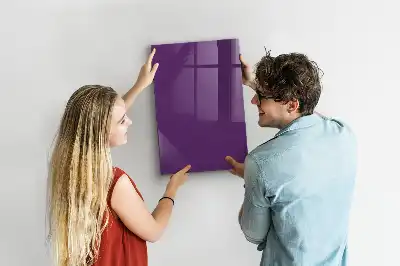 Magnettafel zum Schreiben in Violett