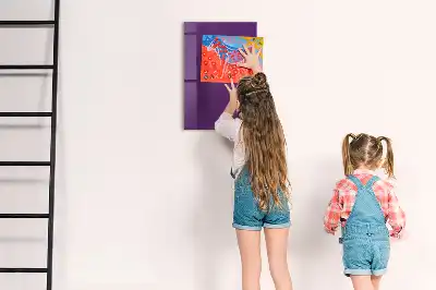 Magnettafel zum Schreiben in Violett