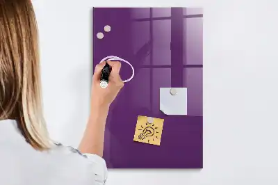 Magnettafel zum Schreiben in Violett