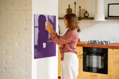 Magnettafel zum Schreiben in Violett
