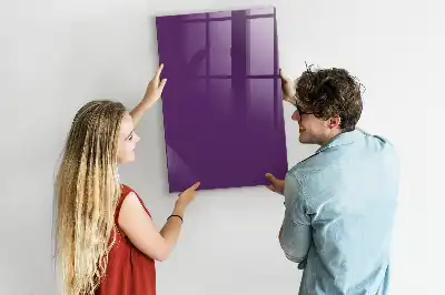 Magnettafel zum Schreiben in Violett