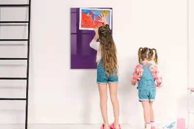 Magnettafel zum Schreiben in Violett