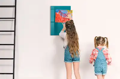 Magnettafel zum Schreiben in Marineblau