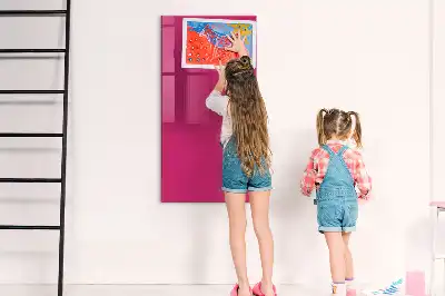 Magnettafel zum Beschreiben in intensivem Rosa