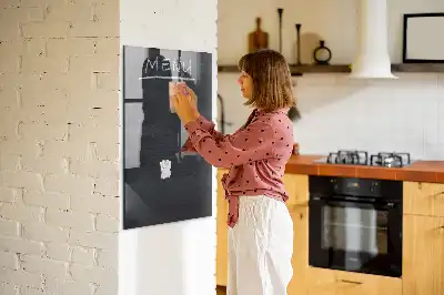 Magnettafel zum Beschreiben als Speisekarte
