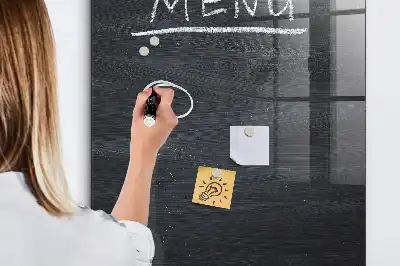 Magnettafel zum Beschreiben als Speisekarte