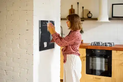 Magnettafel zum Beschreiben als Speisekarte