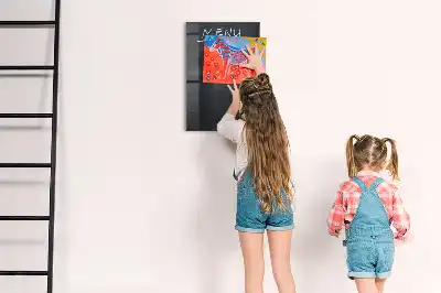Magnettafel zum Beschreiben als Speisekarte