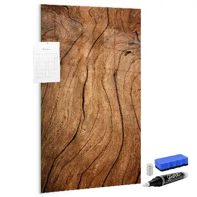 Magnettafel zum Schreiben aus altem Holz