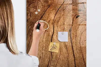 Magnettafel zum Schreiben aus altem Holz