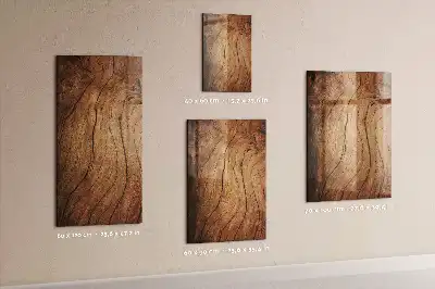Magnettafel zum Schreiben aus altem Holz