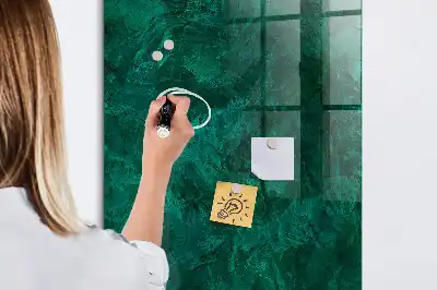 Magnettafel zum Schreiben Smaragdblock