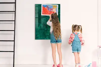 Magnettafel zum Schreiben Smaragdblock