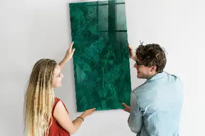Magnettafel zum Schreiben Smaragdblock