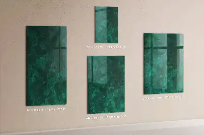Magnettafel zum Schreiben Smaragdblock