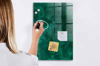 Magnettafel zum Schreiben Smaragdblock