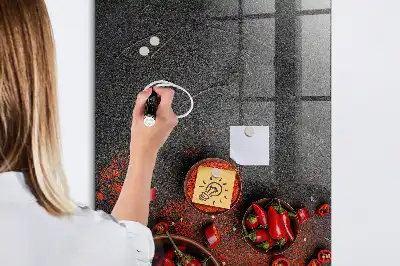 Gemahlener Paprika zum Würzen von Speisen
