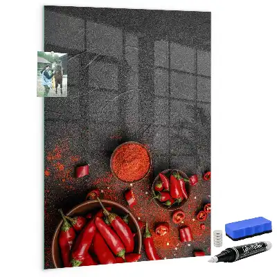 Gemahlener Paprika zum Würzen von Speisen