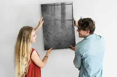 Beschreibbare Magnettafel in Beton-Optik
