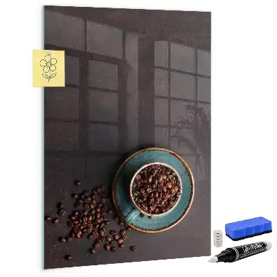 Magnetische Schreibtafel beschreibbar