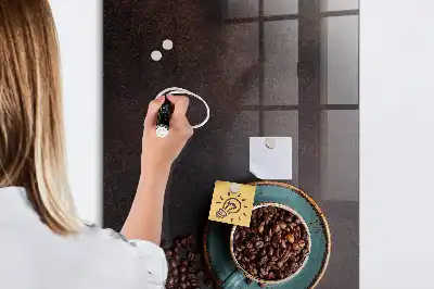 Magnetische Schreibtafel beschreibbar