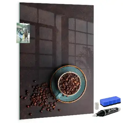 Magnetische Schreibtafel beschreibbar