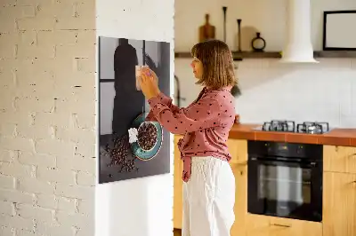 Magnetische Schreibtafel beschreibbar