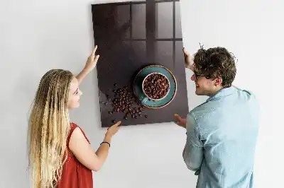 Magnetische Schreibtafel beschreibbar