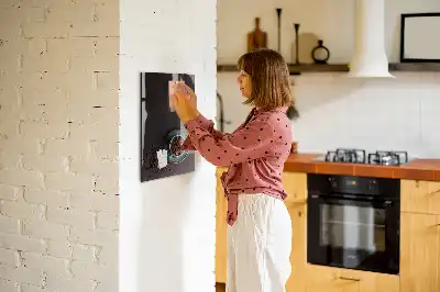 Magnetische Schreibtafel beschreibbar