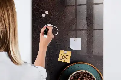 Magnetische Schreibtafel beschreibbar