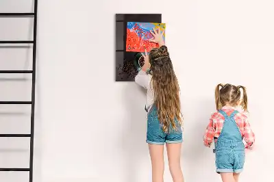 Magnetische Schreibtafel beschreibbar