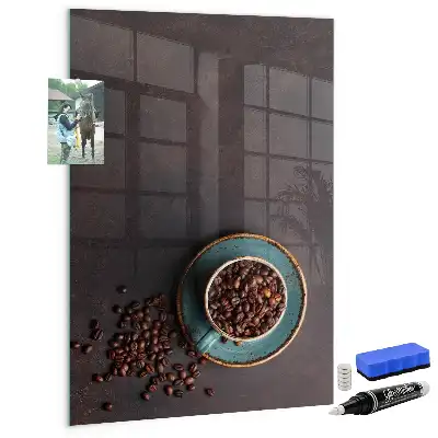 Magnetische Schreibtafel beschreibbar