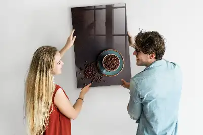 Magnetische Schreibtafel beschreibbar