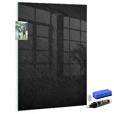 Magnettafel zum Schreiben in der Ausführung Dunkler Fels