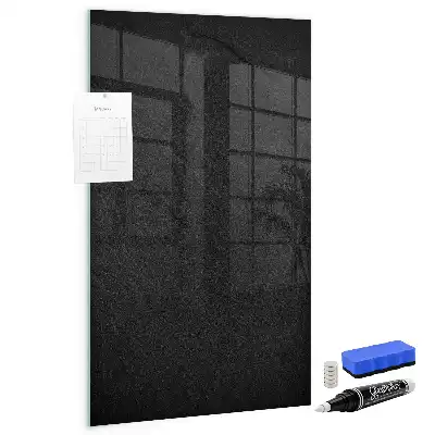 Magnettafel zum Schreiben in der Ausführung Dunkler Fels