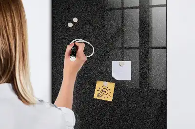 Magnettafel zum Schreiben in der Ausführung Dunkler Fels