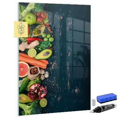 Beschreibbare Magnettafel in veganer Ausführung
