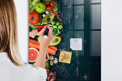 Beschreibbare Magnettafel in veganer Ausführung