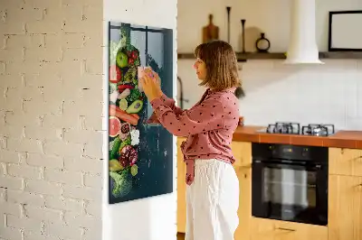 Beschreibbare Magnettafel in veganer Ausführung