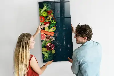Beschreibbare Magnettafel in veganer Ausführung