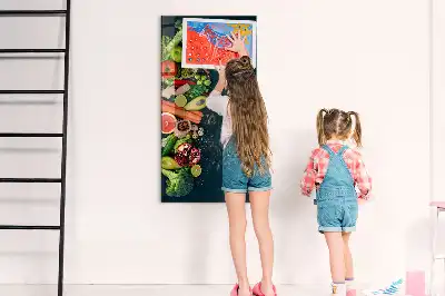 Beschreibbare Magnettafel in veganer Ausführung