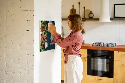 Beschreibbare Magnettafel in veganer Ausführung
