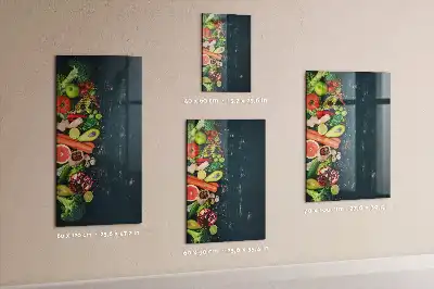 Beschreibbare Magnettafel in veganer Ausführung