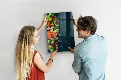 Beschreibbare Magnettafel in veganer Ausführung