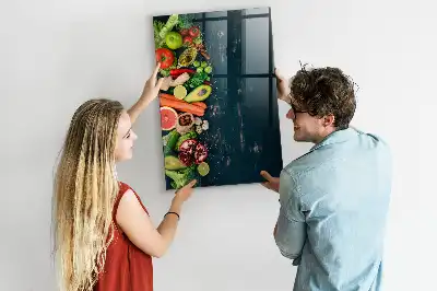 Beschreibbare Magnettafel in veganer Ausführung