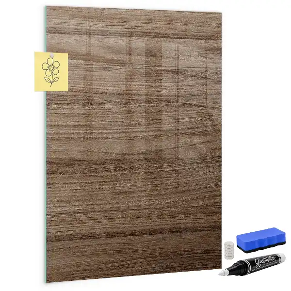 Beschreibbare Magnettafel aus Holz in neuem Design