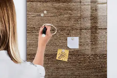 Beschreibbare Magnettafel aus Holz in neuem Design