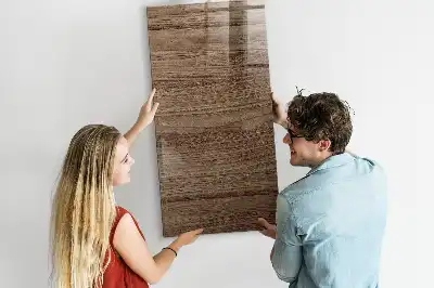 Beschreibbare Magnettafel aus Holz in neuem Design
