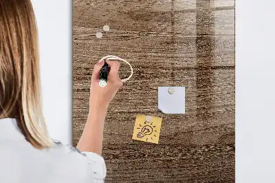 Beschreibbare Magnettafel aus Holz in neuem Design